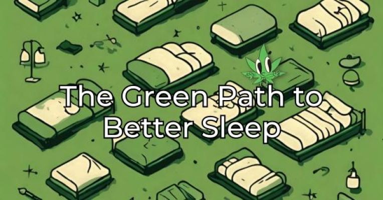 featured image for "green path to better sleep" blog