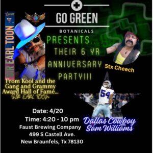 420 Party - Go Green Anniversary